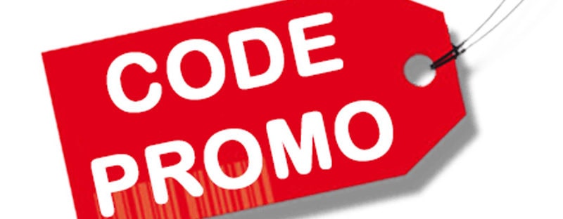 image d'une étiquette de code promo